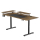 Ultradesk HIGHLANDER XXL Elektryczna regulacja Brązowe - 1287985 - zdjęcie 4